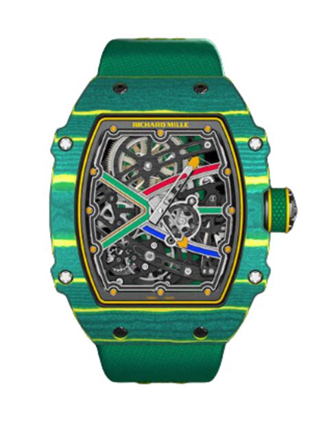 richard mille uhr grün